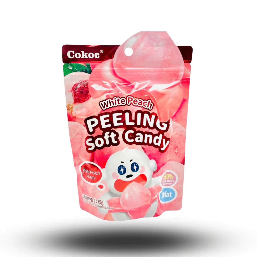 Peeling Soft Candy White Peach 75g