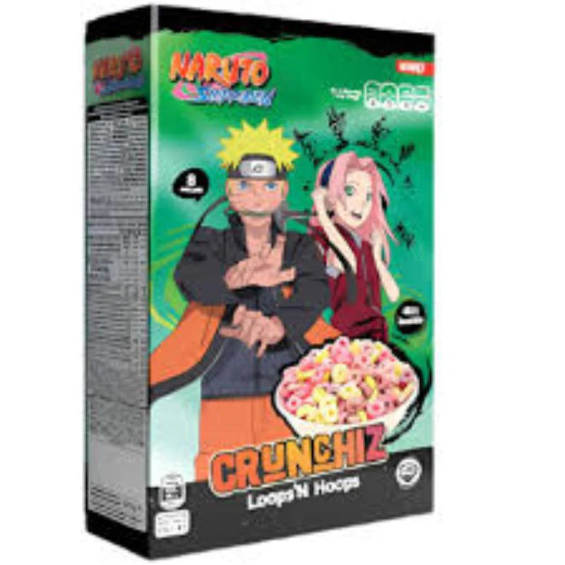 Naruto Crunchiz Loops N' Hoops 375g
