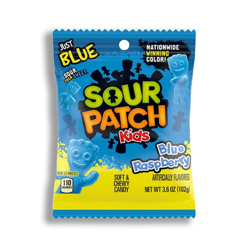 XXL Sour Patch Kids Blue Raspberry 226g