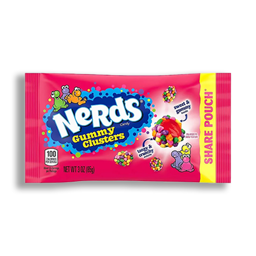Nerds Gummy Clusters Rainbow 85g