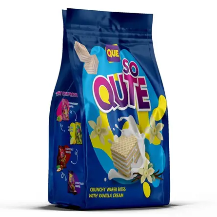 Que Wafer Bites Milk 150g