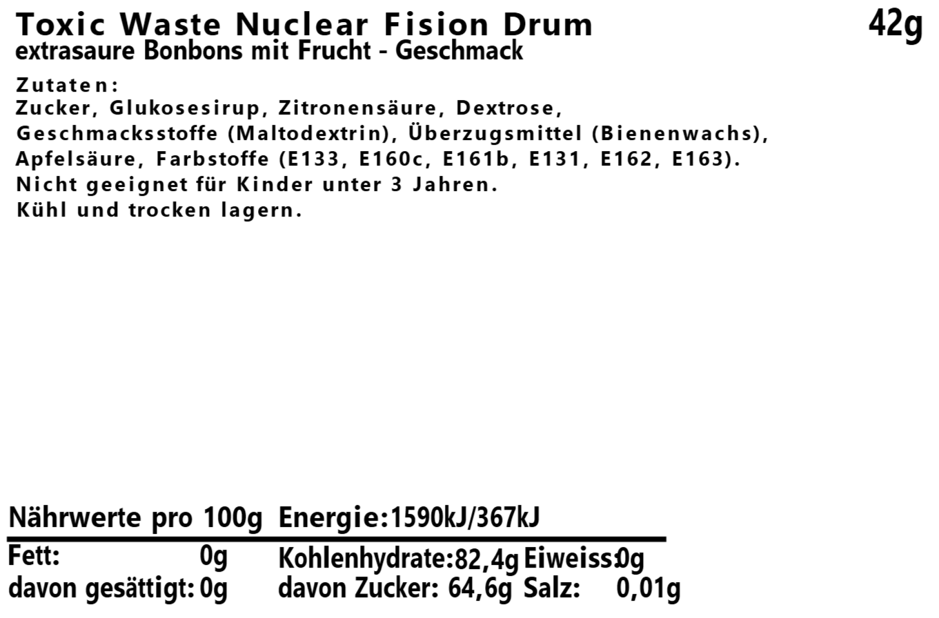 Toxic Waste Nuclear Fision Drum 42g