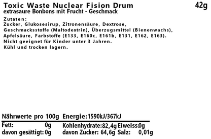 Toxic Waste Nuclear Fision Drum 42g