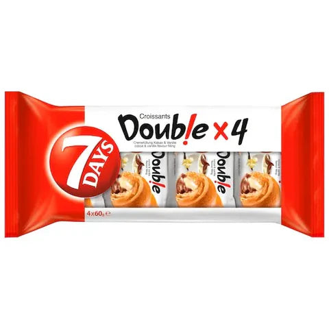 7 Days Croissant Kakao 6x 40g MHD 22.05