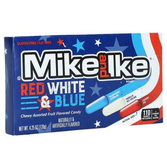 Mike and Ike Red, White & Blue 120g MHD05/25