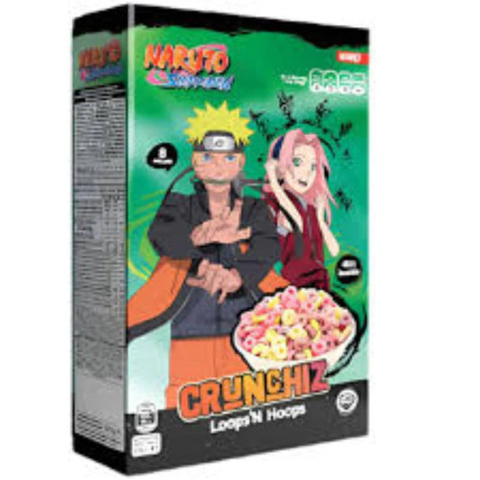 Naruto Crunchiz Loops N' Hoops 375g