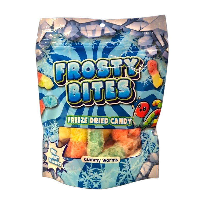 Frosty Bites Sour Worms 50g