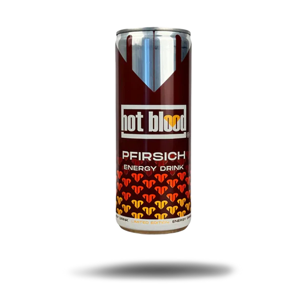 Hot Blood Pfirsich Energy Drink (250ml)