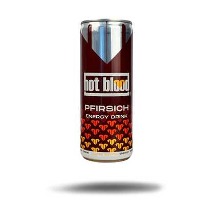 Hot Blood Pfirsich Energy Drink (250ml)