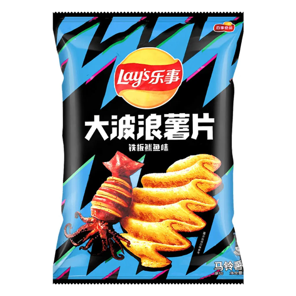 Lays Wavy Squid Flavour
70g
