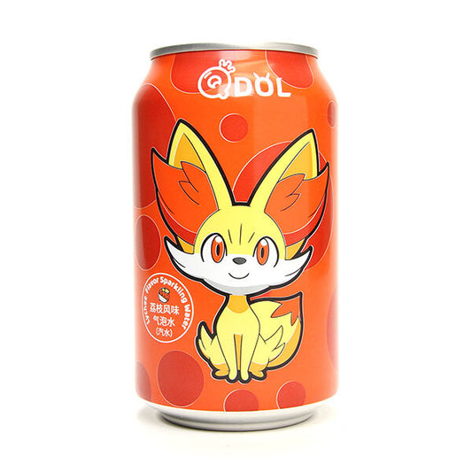 Pokemon Fennekin Litchi Sparkling Water 330ml MHD 01.10.2024