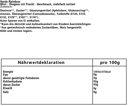Nerds Rainbow 141g