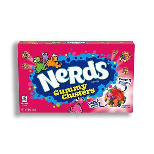 Nerds Gummy Clusters Rainbow Box 85g