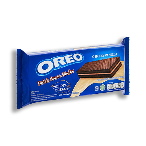 Oreo Dutch Wafer Choco Vanilla 140g