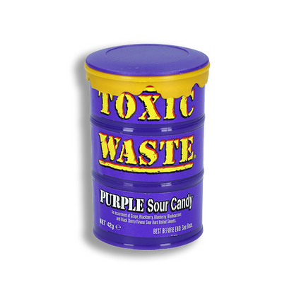 Toxic Waste Purple Sour Candy 42g