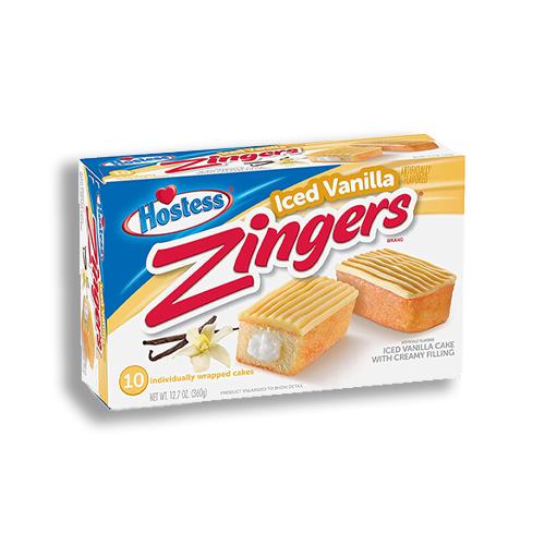 Hostess Zingers Vanilla 10er Pack 360g